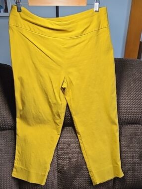 Zac & Rachel Goldenrod Pull-On Ankle Pants